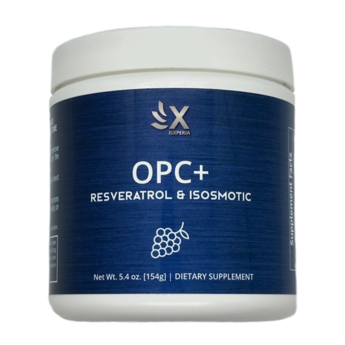 **SOLD OUT** OPC+ Super Vitamin Resveratrol Antioxidant – Stop Free Radical Damage – Grape Flavor 5.4 Oz Powder Mix, 30 Servings 